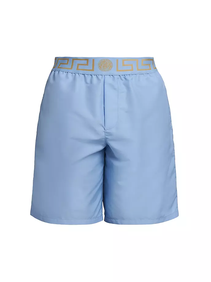 

Плавки Versace, цвет summer sky blue gold