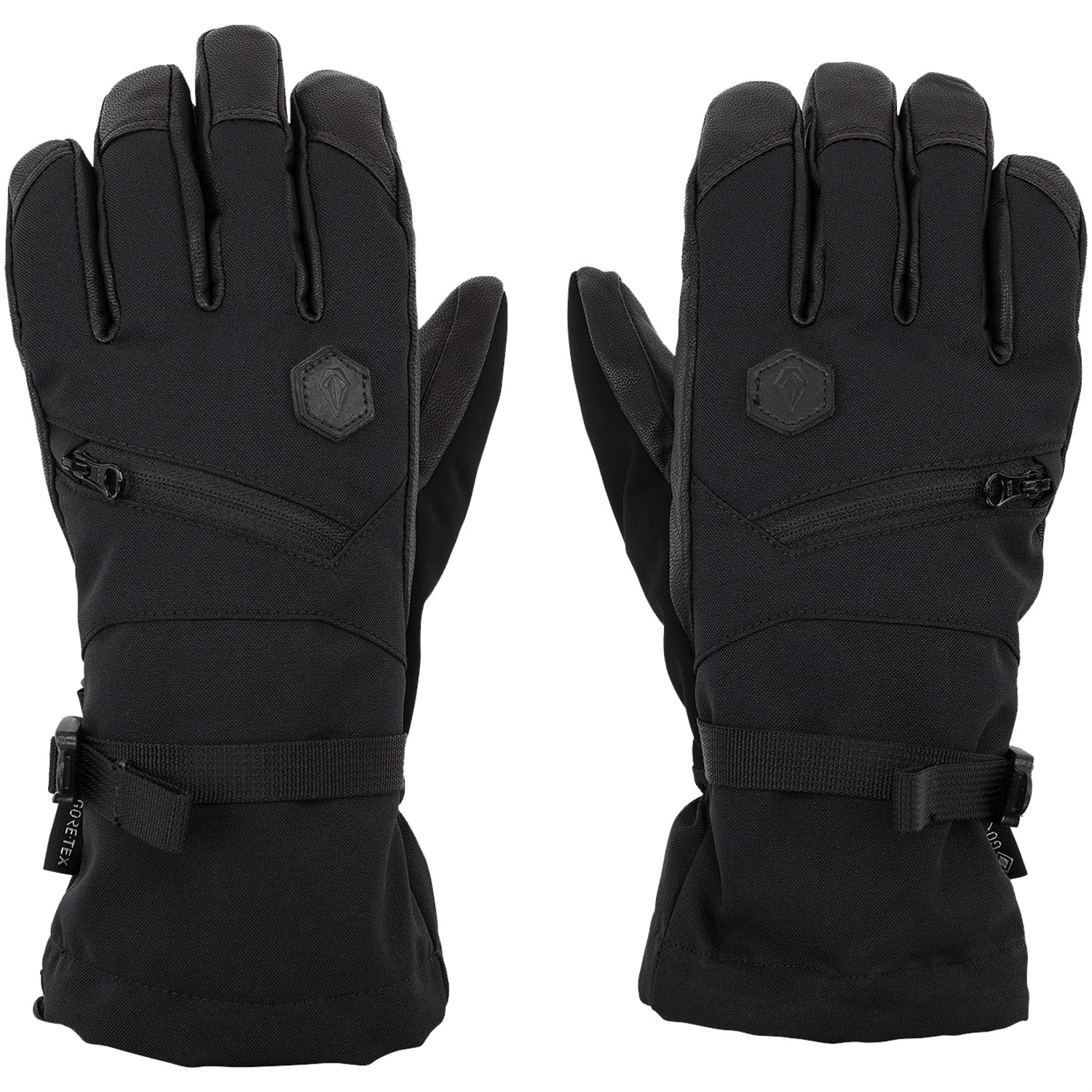Перчатки Volcom Skye GORE-TEX Over, черный перчатки ссм перчатки игрока hg as v pro gloves sr bk wh