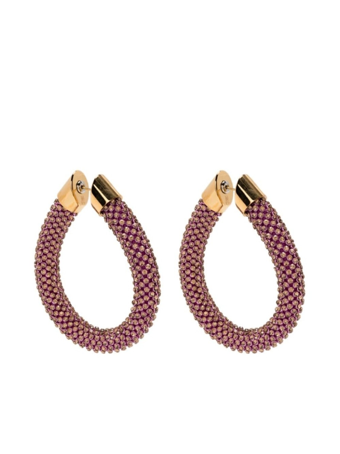 

Серьга Tube Mesh Rabanne, розовый
