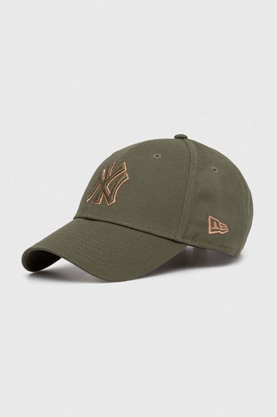 

Хлопковая бейсболка New Era, зеленый