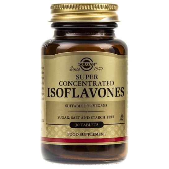 Solgar, Соевые изофлавоны, 30 таблеток