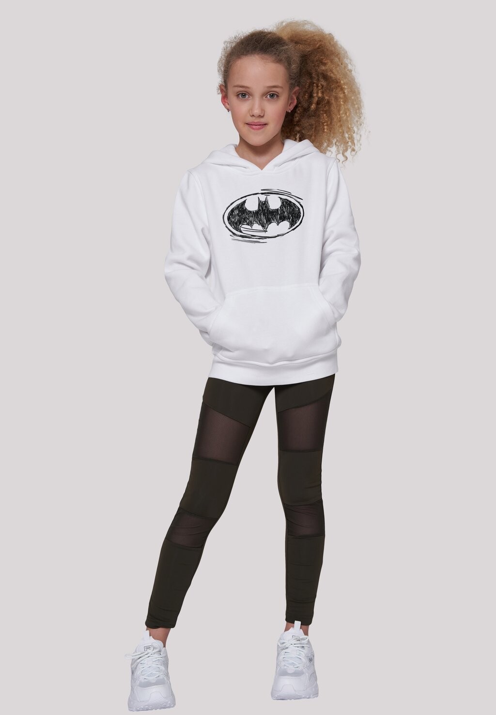 

Толстовка Dc Comics Batman Sketch Logo Superheld F4NT4STIC, белый