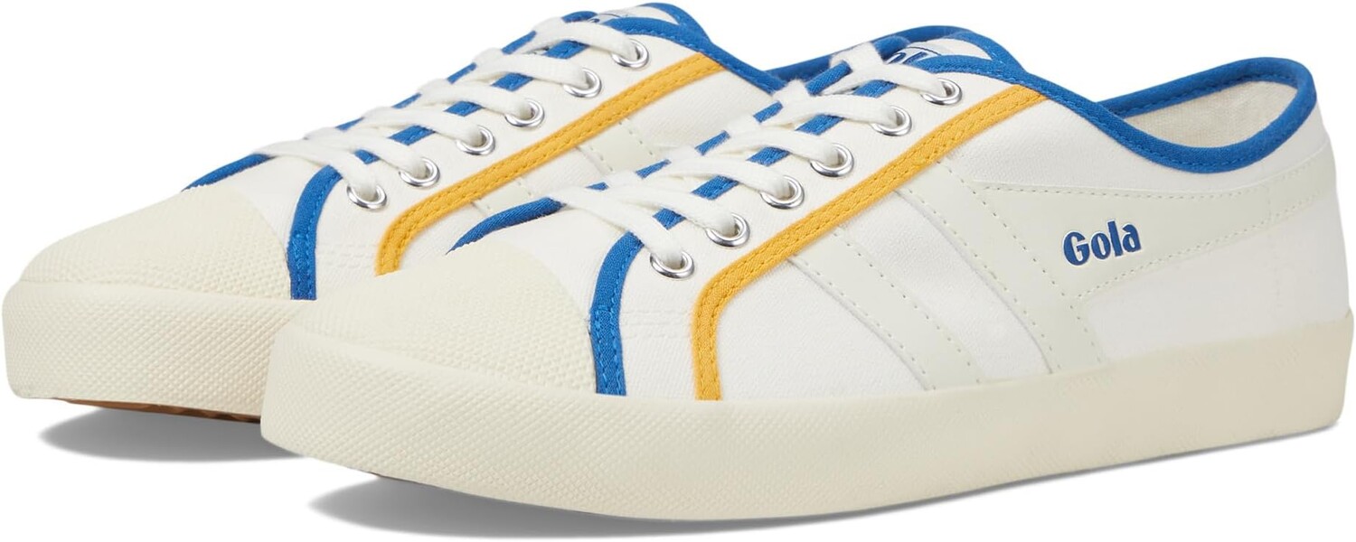 

Кроссовки Coaster Smash Gola, цвет Off-White/Sapphire/Sun, Белый