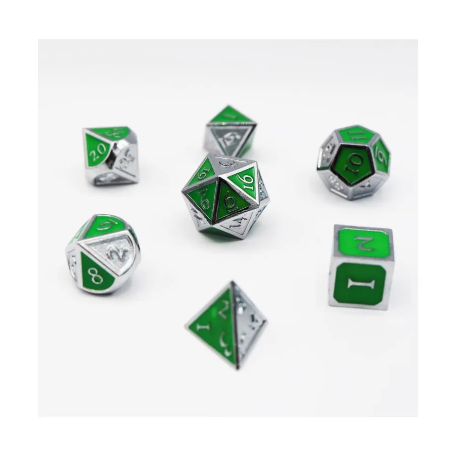 

Набор House Pride Poly — Амбиции (7), Dice Sets - Metal (Foam Brain Games)