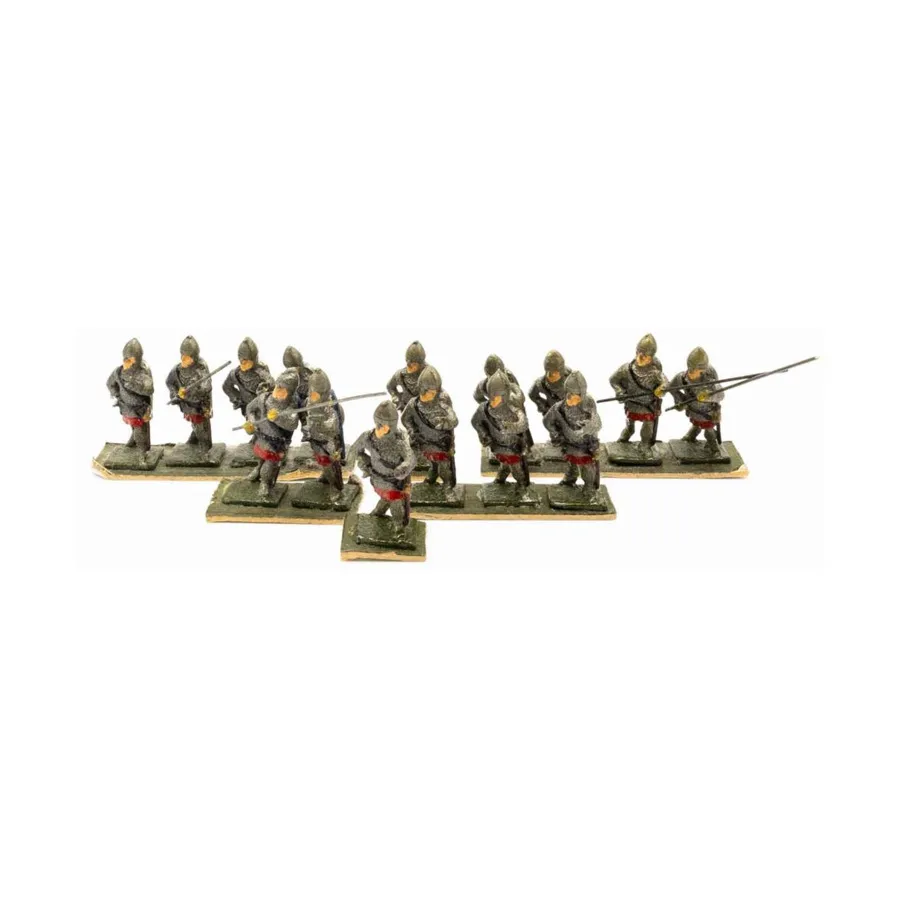 

Коллекция копейщиков XI-XII веков №1, Medieval - Loose Miniatures (25mm) (Heritage Models)