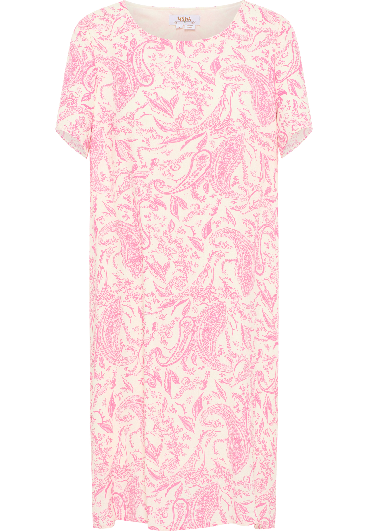Платье usha FESTIVAL Kurzarm, розовый