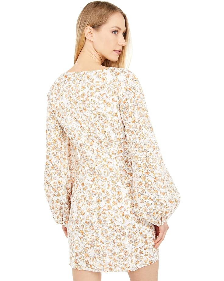 

Платье Bardot Printed Broderie Dress, цвет Tan Paisley