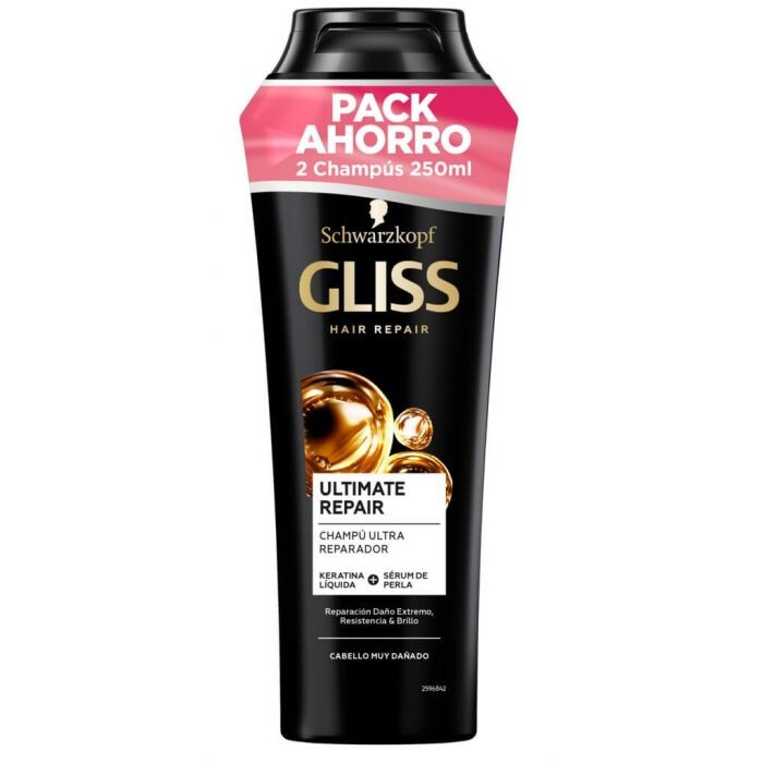 

Шампунь Champú Ultimate Repair Schwarzkopf, 2 x 250 ml