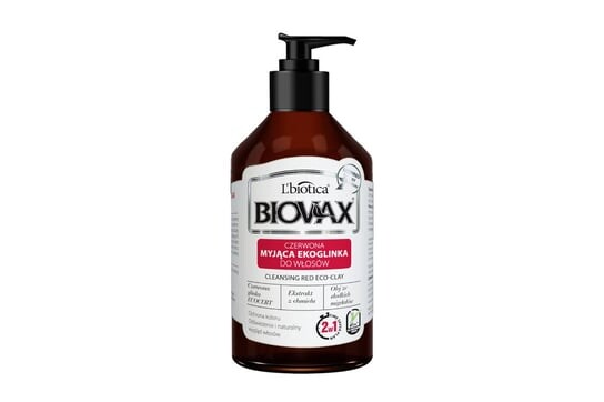 

Эко глина, моющий кондиционер для волос с красной глиной, 200 мл Biovax, LBIOTICA / BIOVAX