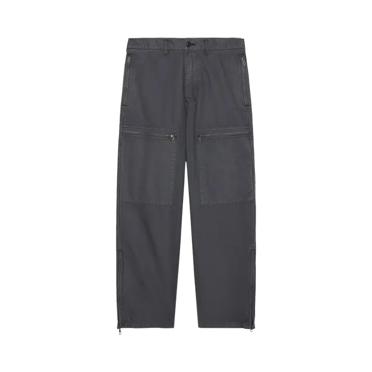 

Брюки карго Cav Empt Overdye Zip 'Charcoal', серый