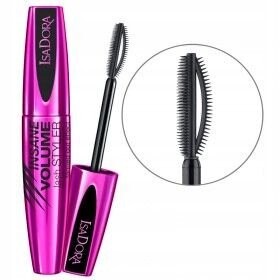 

Щипцы для завивки ресниц Isadora Insane Volume, тушь, оттенок 50 Insane Black