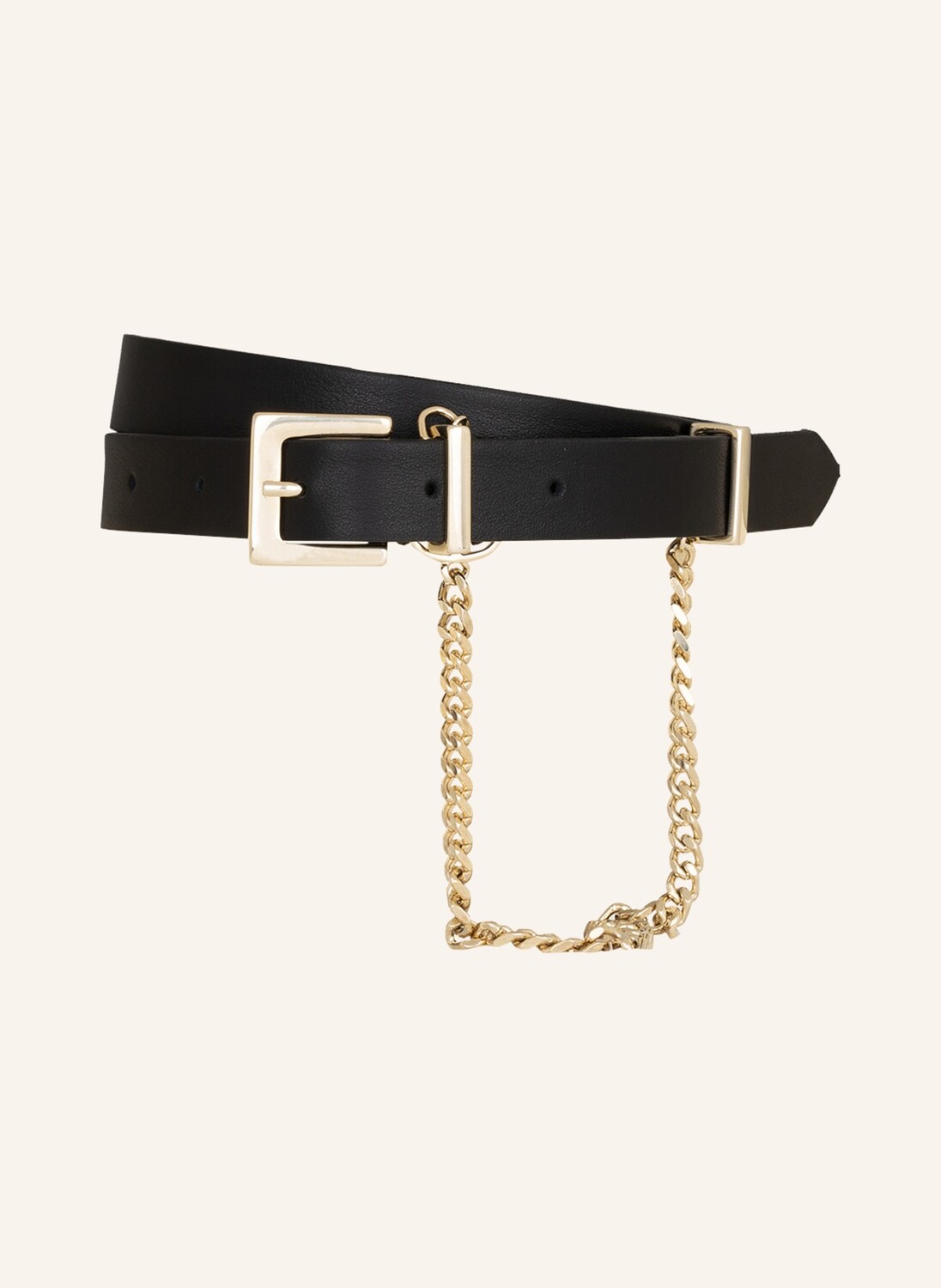 

Кожаный ремень CLAUDIE PIERLOT, черный