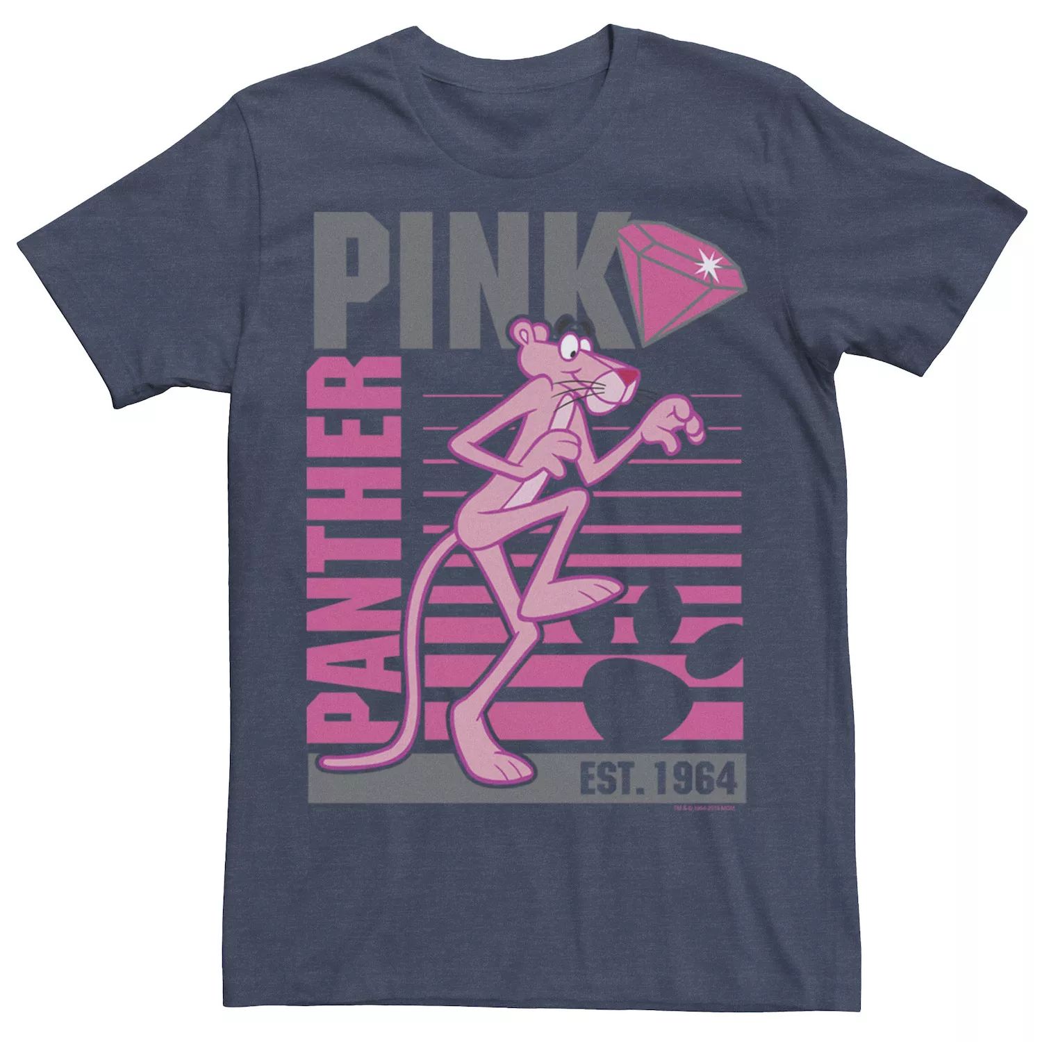 Мужская футболка с портретом на подкладке из розовой пантеры Licensed Character пульт оригинальный haier htr a18e