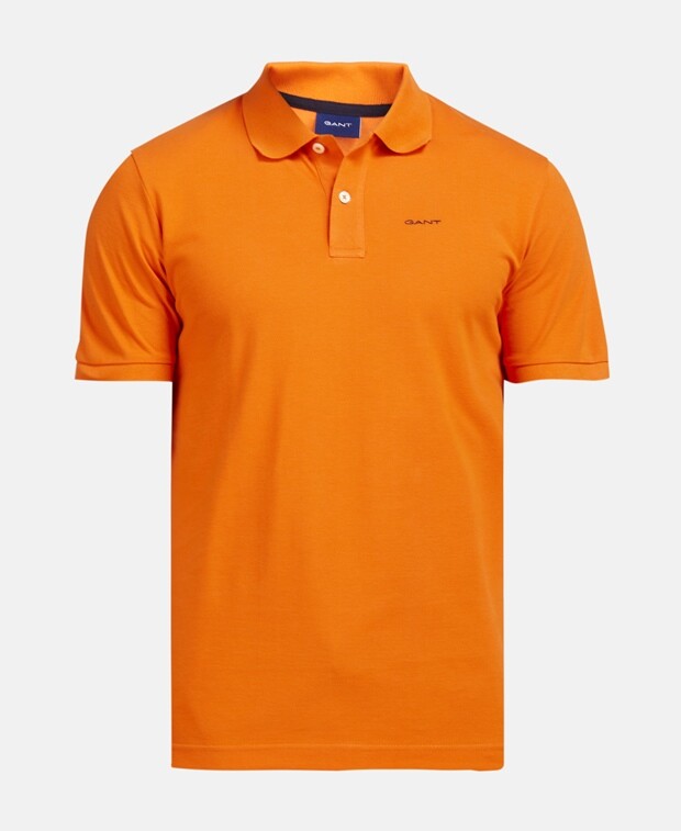 

Рубашка поло Gant, цвет Pumpkin Orange