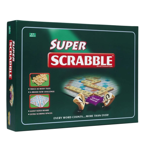 цена Настольная игра Super Scrabble John Adams