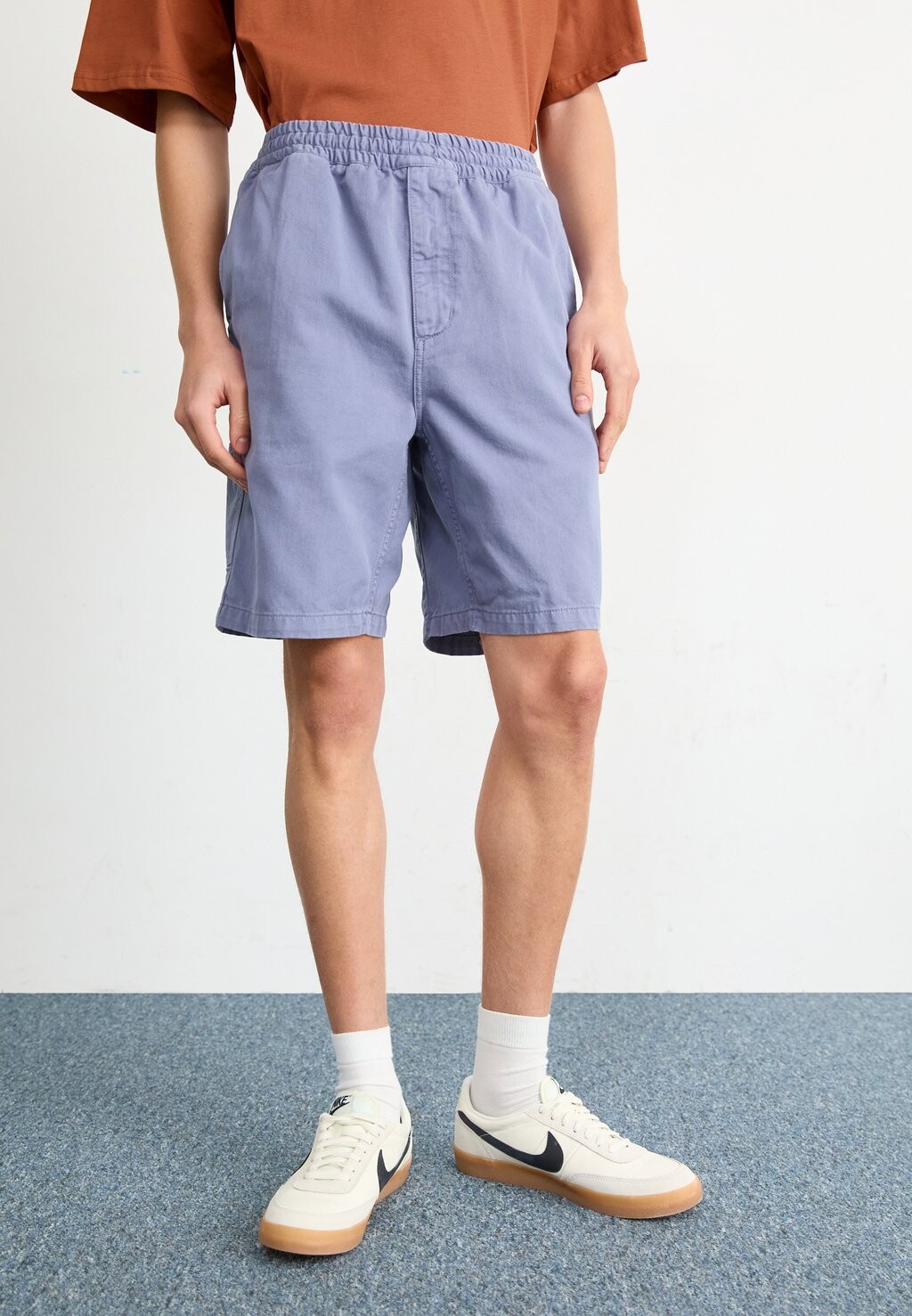 

Шорты FLINT Carhartt WIP, цвет bay blue