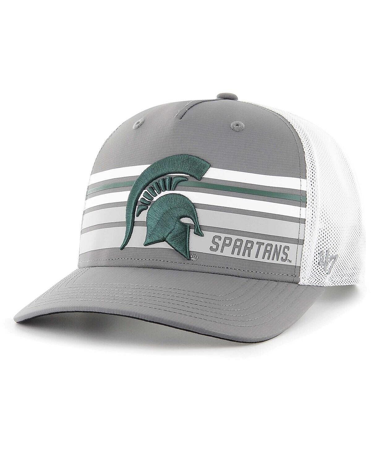 

Мужская угольная кепка Michigan State Spartans Brrr Altitude Trucker с регулируемой высотой '47 Brand