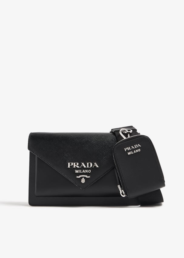 

Сумка Prada Mini Envelope, черный