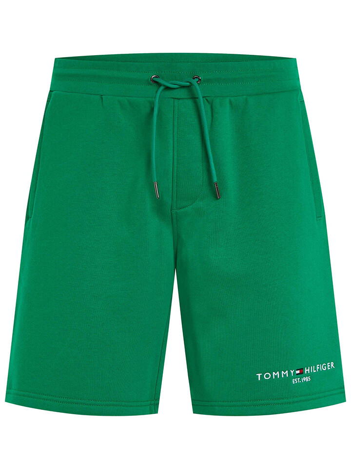 

Тканевые шорты Tommy Hilfiger Sweatbermudas, зеленый
