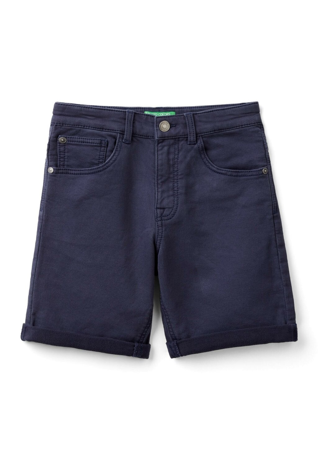 

Джинсовые шорты United Colors of Benetton, цвет blue
