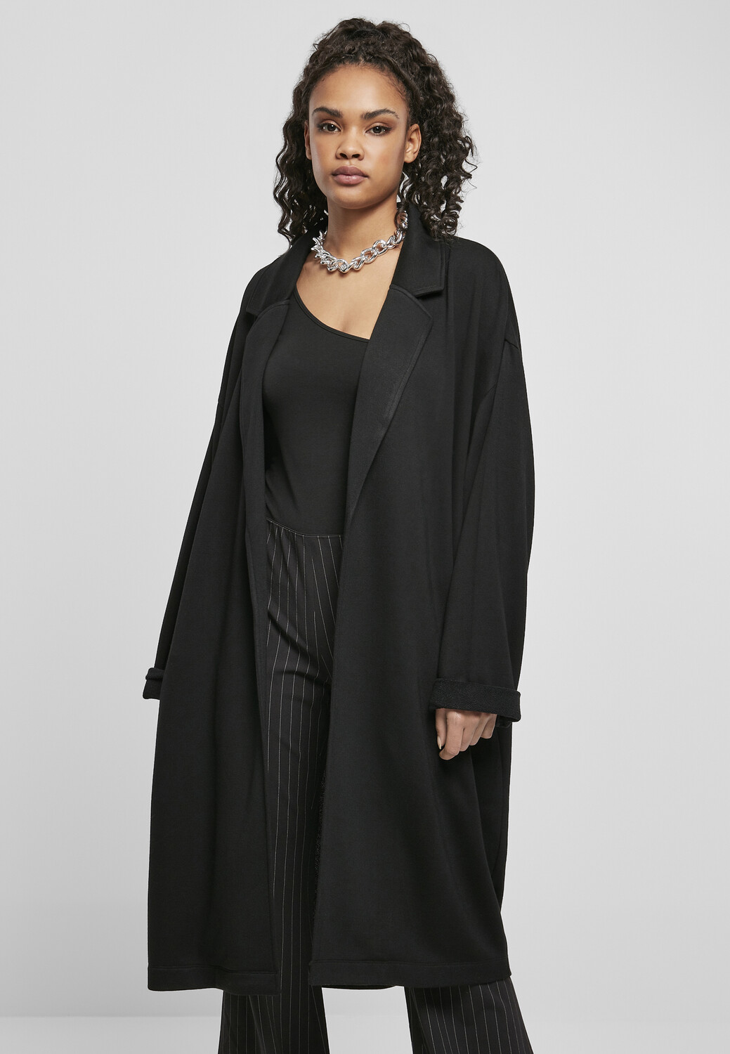 

Толстовка Urban Classics Zip Hoody, черный