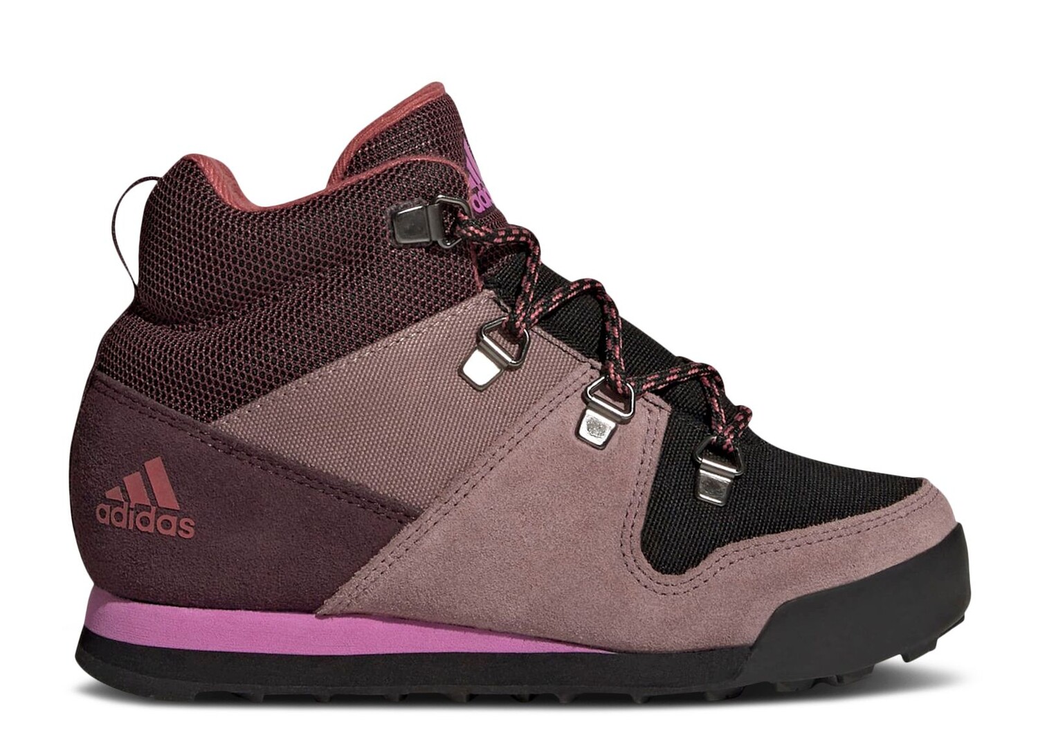

Кроссовки adidas Terrex Climawarm Snowpitch Winter J 'Maroon Lilac', красный