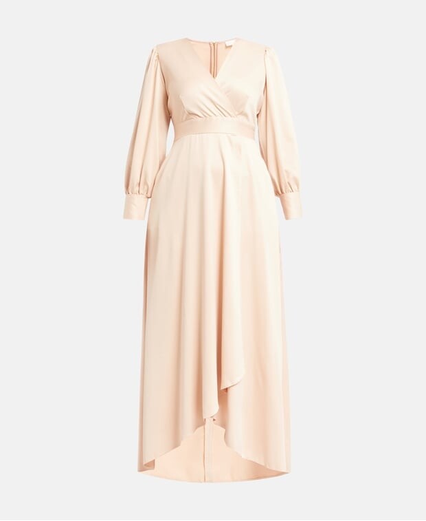

Длинное платье Closet, абрикос