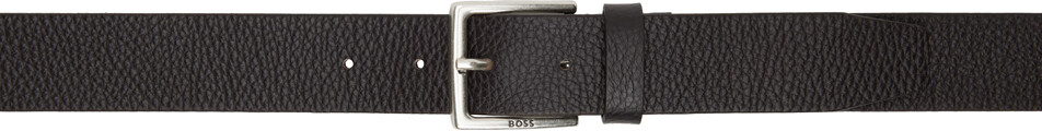 

Коричневый ремень с пряжкой Boss, цвет Dark brown