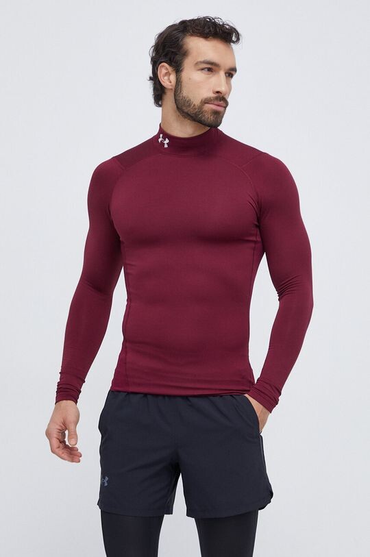 

Трекинговая куртка с длинными рукавами ColdGear Compression Under Armour, гранат