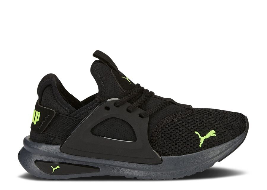 

Кроссовки Puma Softride Enzo Evo Big Kid 'Black Lime Squeeze', черный