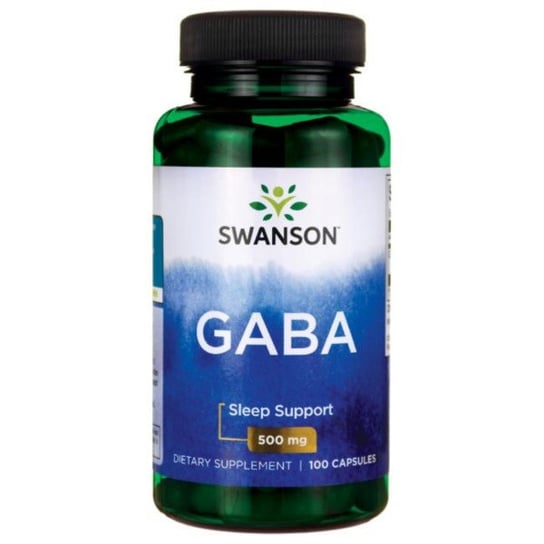 Swanson, Габа 500 мг 100 К. Природный нейромедиатор swanson габа высокая эффективность 500 мг 100 капсул