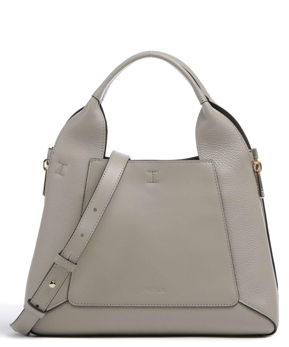 

Сумочка Gilda M из зерненой кожи Furla, серый
