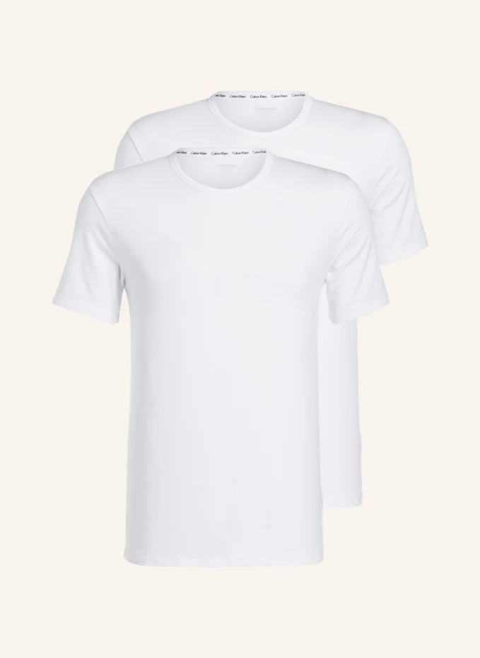 Комплект из 2 футболок modern cotton stretch Calvin Klein, белый