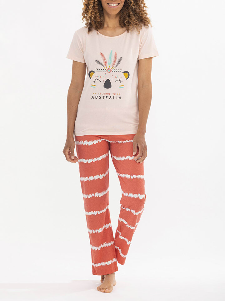 

Пижама Melissa Brown, цвет creme/altrosa