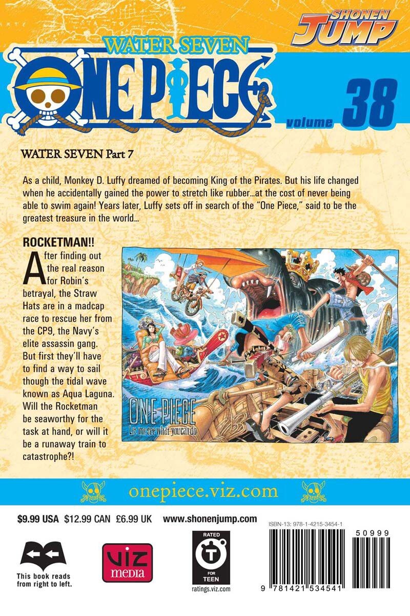 

Манга One Piece Manga Volume 38