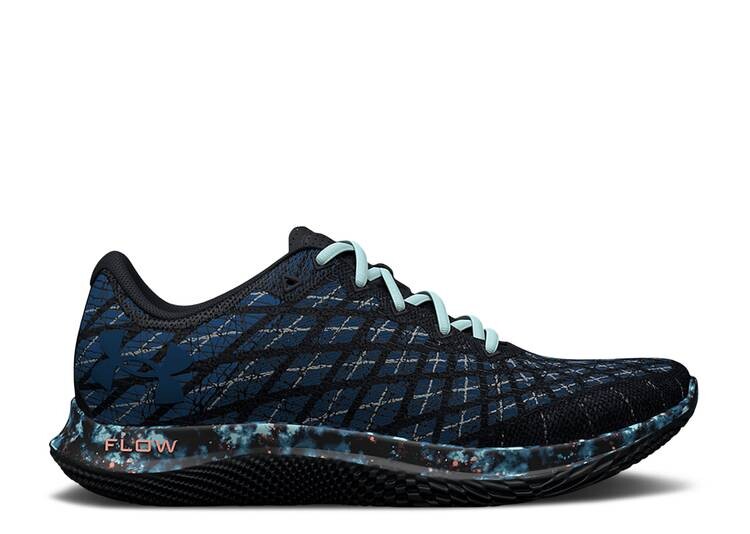 

Кроссовки Under Armour FLOW VELOCITI WIND 2 'BLACK PETROL BLUE', черный
