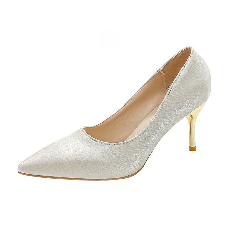 

Туфли женские на высоком каблуке Imono, цвет Smooth light champagne 6cm