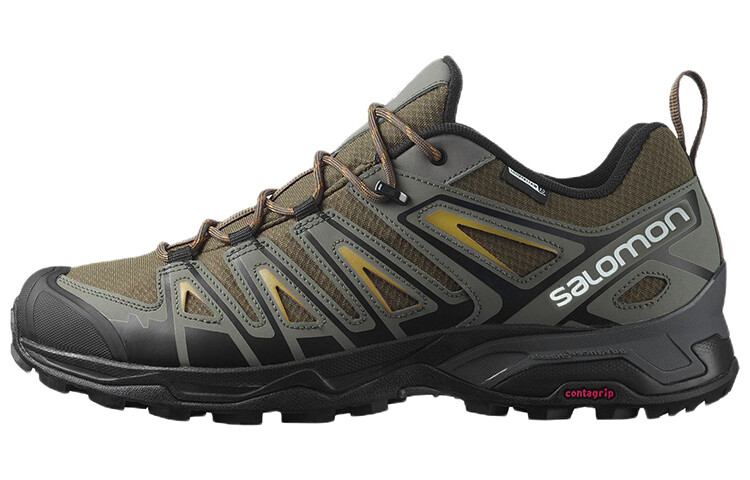 

Ultra Pioneer Кроссовки мужские низкие Оливково-зеленые Salomon