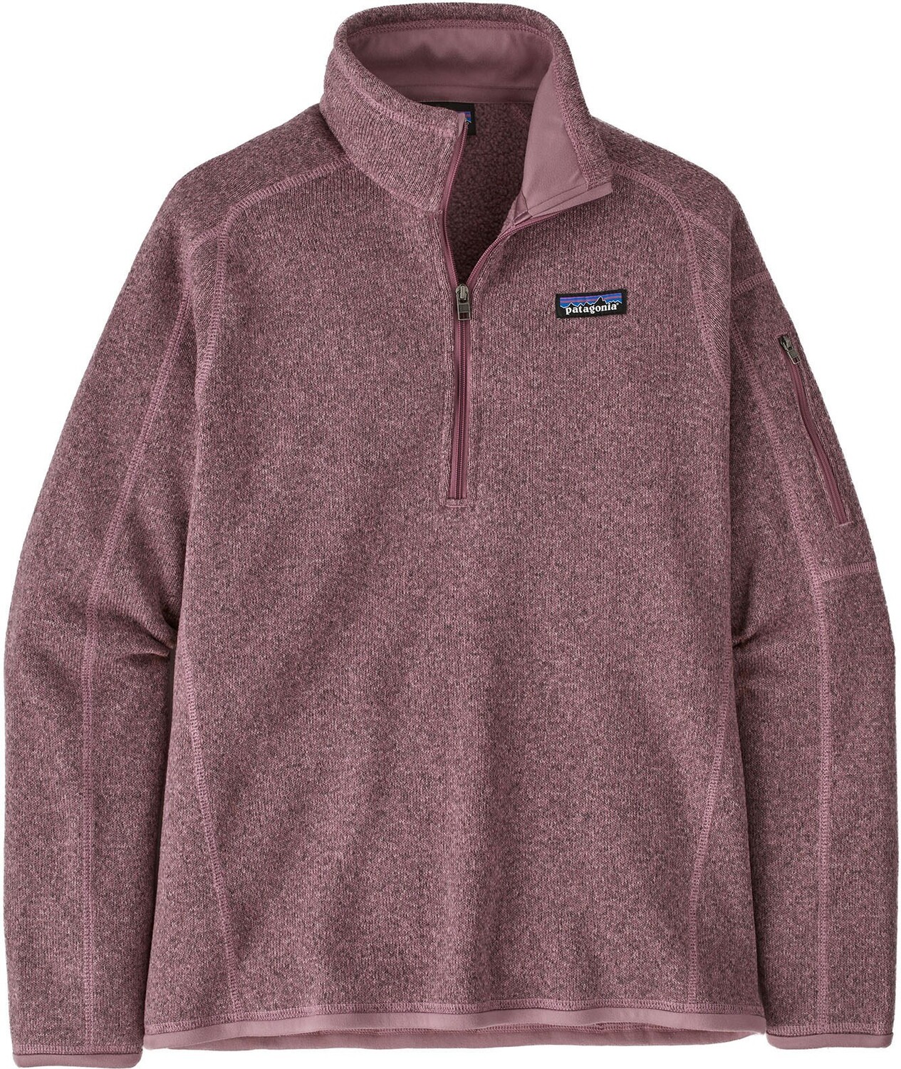 

Пуловер Better Sweater с молнией в четверть — женский Patagonia, фиолетовый