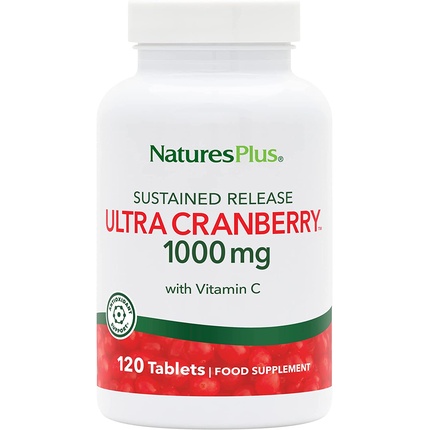 Naturesplus Ultra Cranberry 1000 мг натурального экстракта с травами и витамином С 60 таблеток, Nature'S Plus