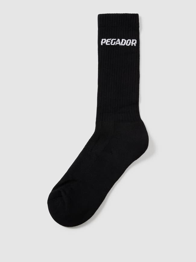 

Носки с принтом этикетки Pegador, черный