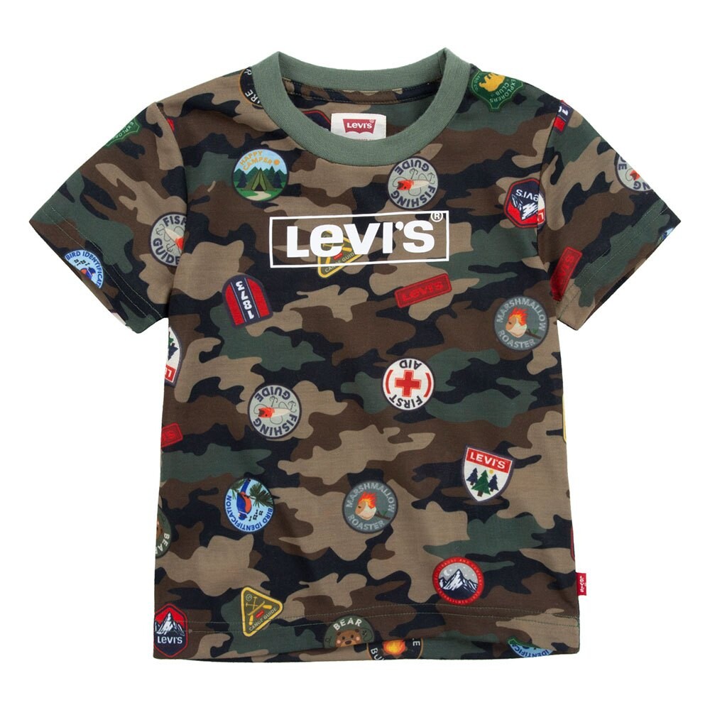 

Футболка с коротким рукавом Levi's Scout Badge, зеленый