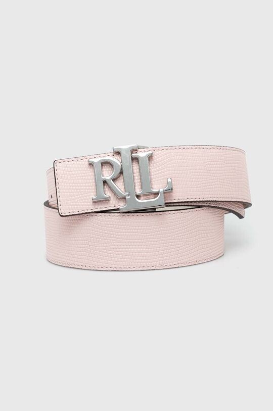 

Кожаный ремень Lauren Ralph Lauren, бежевый