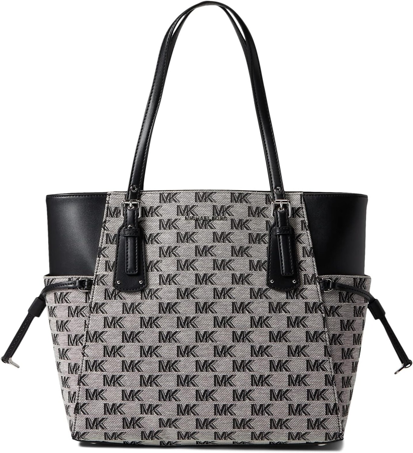 

Сумка-тоут "Вояджер Восток/Запад" MICHAEL Michael Kors, цвет Black/Light Cream