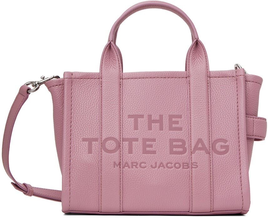 

Розовый - Маленькая кожаная сумка-тоут Marc Jacobs