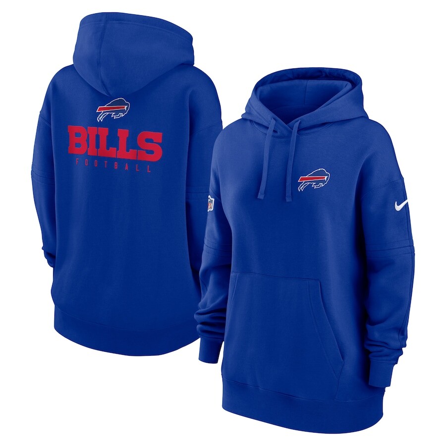 

Пуловер с капюшоном Nike Buffalo Bills, роял