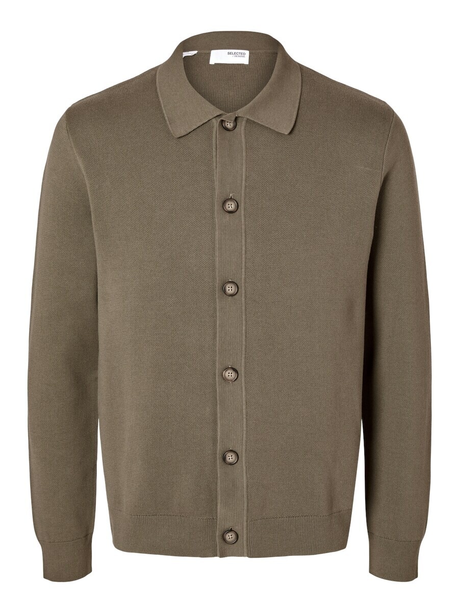 

Кардиган SELECTED HOMME Knit Cardigan SLHMattis, цвет Sepia