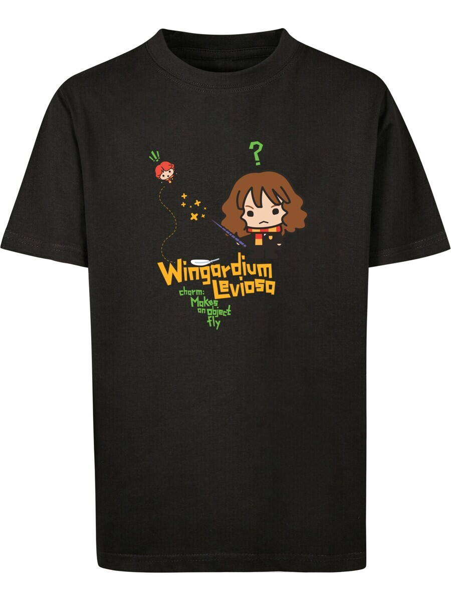 

Футболка F4NT4STIC Harry Potter Hermione Granger Wingardium Leviosa Junior, черный