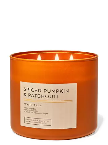 

Свеча с 3 фитилями Spiced Pumpkin & Patchouli, 14.5 oz / 411 g, Bath and Body Works