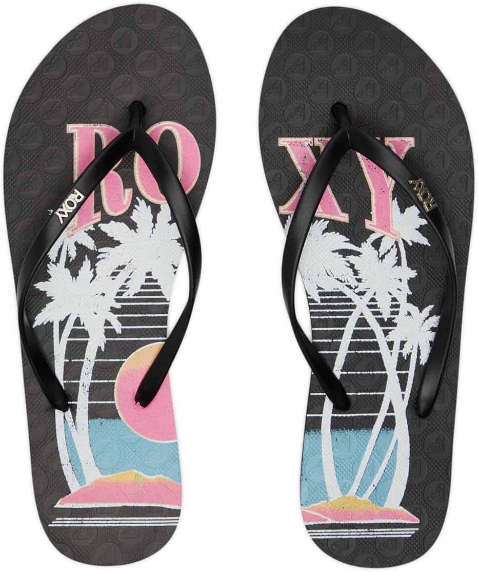 

Сандалии Roxy Viva Stamp II, цвет Black Graphic